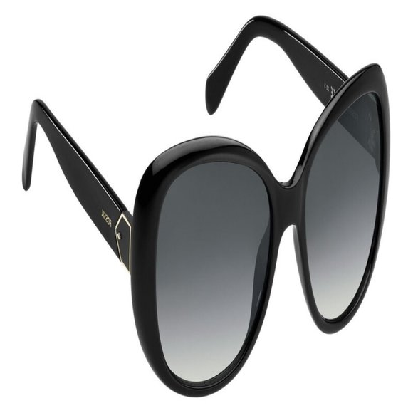 FOSSIL Rectangle Women BLACK Acetate Frame
